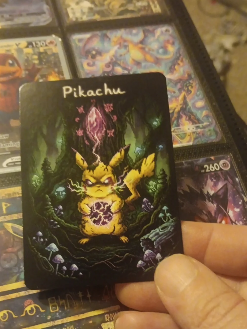 Pikachu Collectible Game Card – Yellow